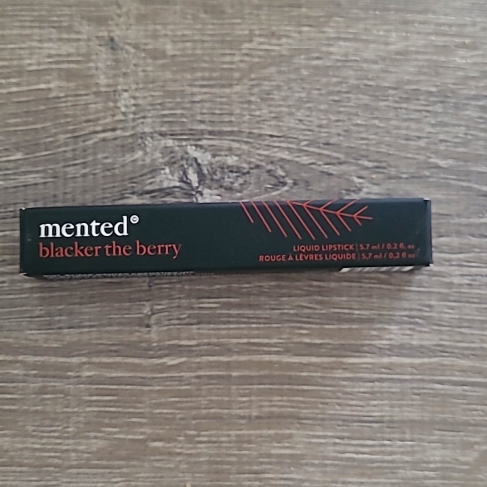 Mented Liquid Lipstick in Blacker the Berry + GWP